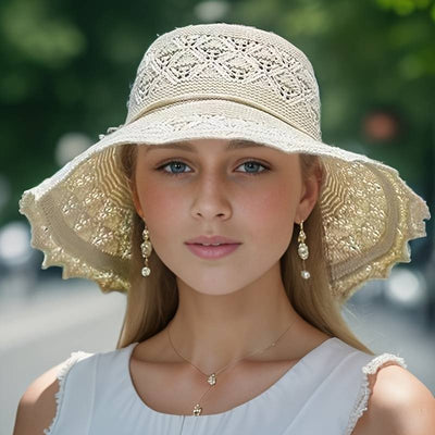 LYLA | FASHIONABLE WIDE-BRIMMED HAT