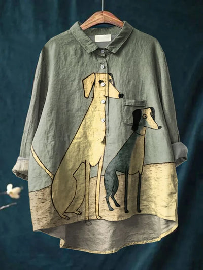 Milo – Dog Art Shirt