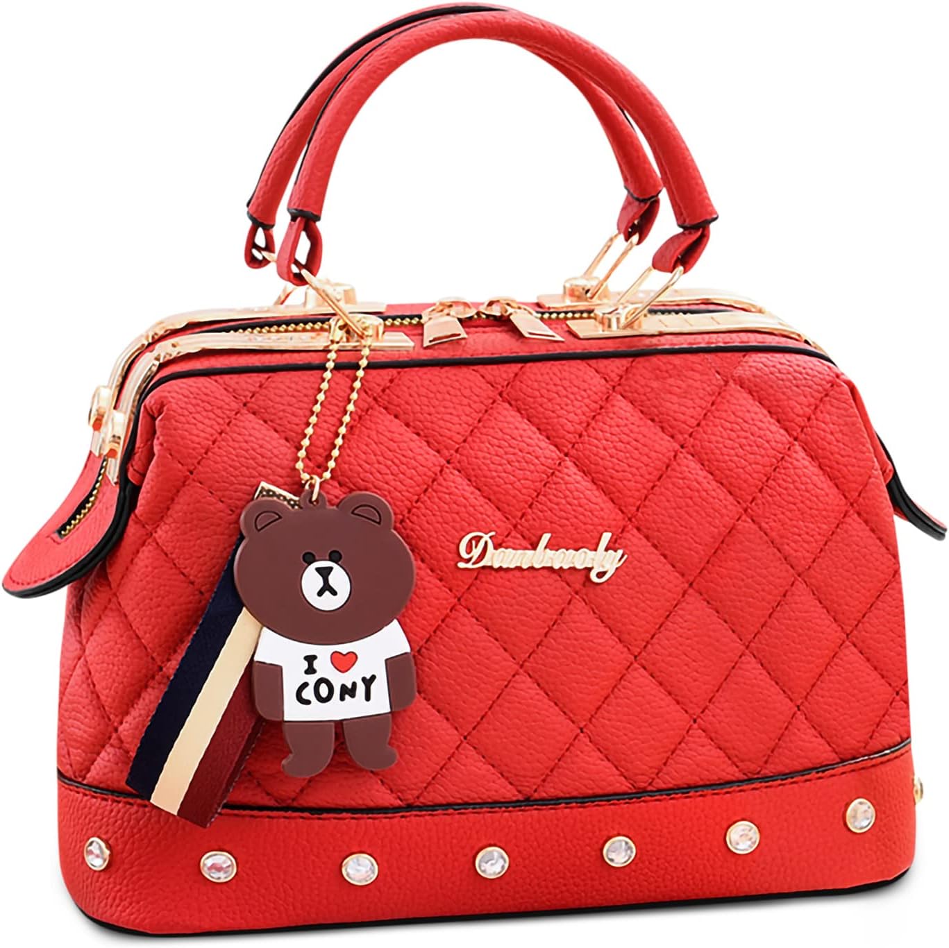 Fiorenza™ | Diamond Quilted Crossbody Handbag