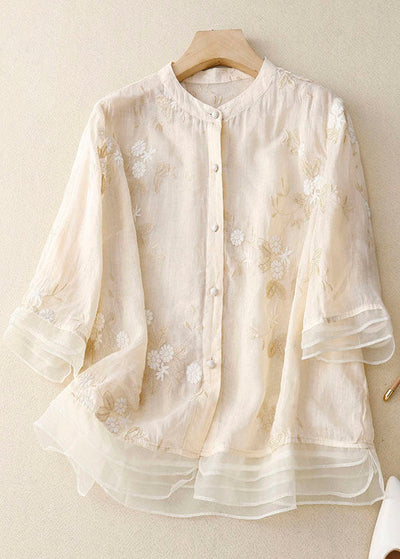 Eloise – Embroidered Cotton Top