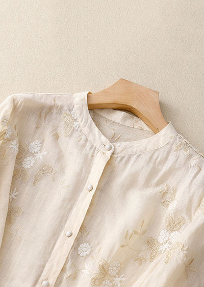Eloise – Embroidered Cotton Top