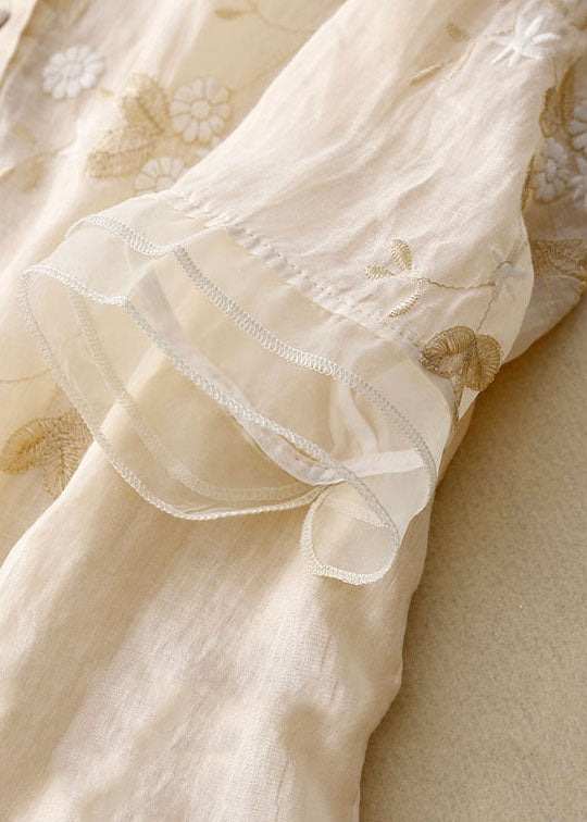 Eloise – Embroidered Cotton Top