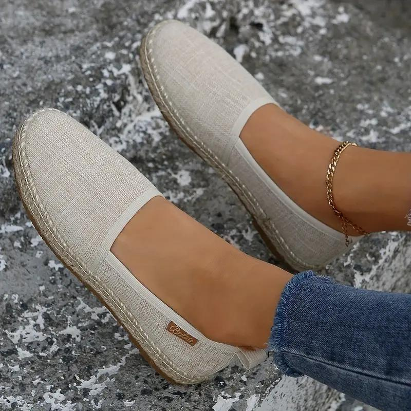 Espadrilles, Flat, Lightweight, Canvas Shoes, Shoes for Summer