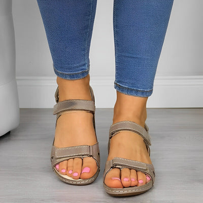 Orthopedic Sandals - Arch Support - Vegan Leather - Ergonomic Shoes - Women's Shoes