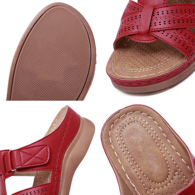 Orthopedic Sandals - Arch Support - Vegan Leather - Ergonomic Shoes - Women's Shoes