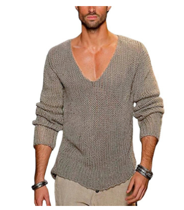 AEROL | Men's Knit V-Neck Sweater