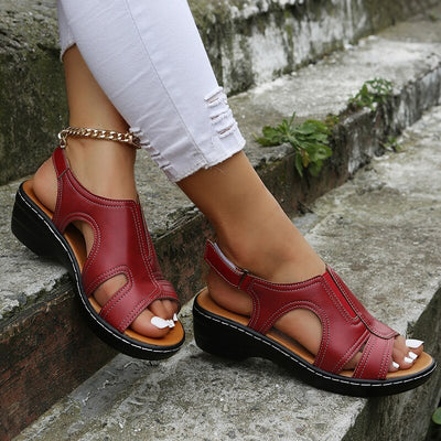 Jolie – Orthopedic Leather Sandals