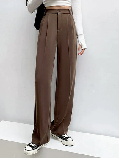 FAY - Women's High Waist Trousers