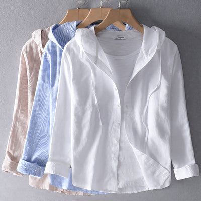 Aeris™ Breezy Linen Blouse