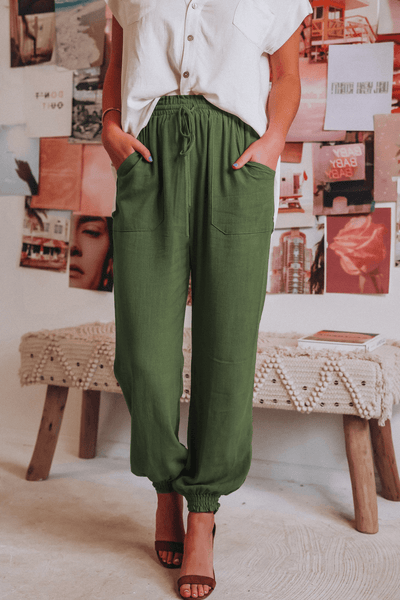 ALOHA | Linen Summer Pants Loose Fit