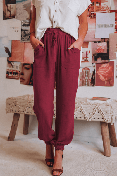 ALOHA | Linen Summer Pants Loose Fit