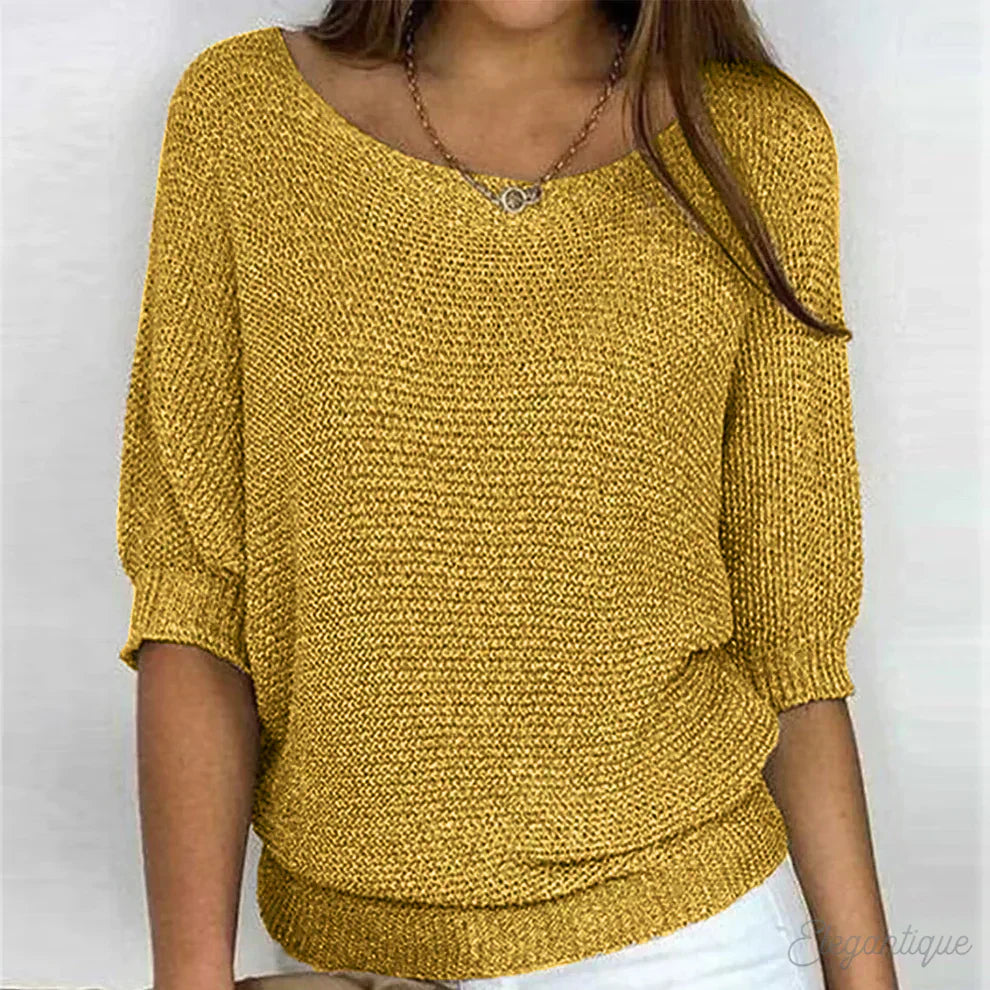 Eunice – Relaxed Knit Top